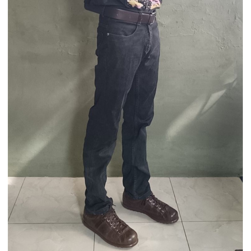 ❌ SOLD ❌ CELANA CHINOS BLACK Jimmy Martin STRETCH REGULAR FIT