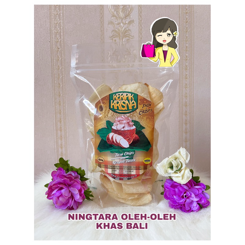 

KERIPIK TALAS TARO CHIPS KRISNA OLEH-OLEH KHAS BALI