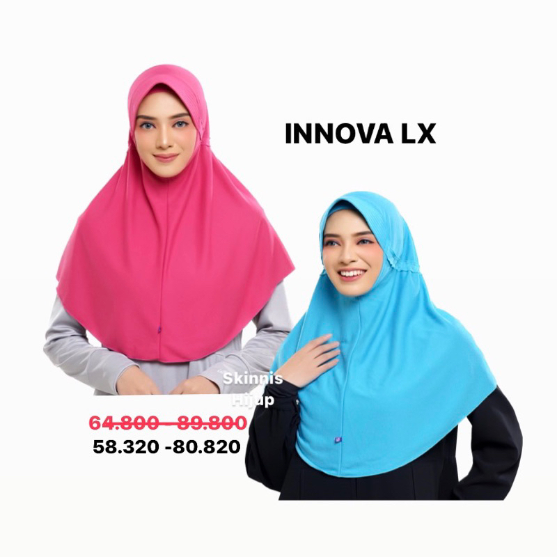 Rabbani Kerudung Innova LX warna warni / Rabbani ORI