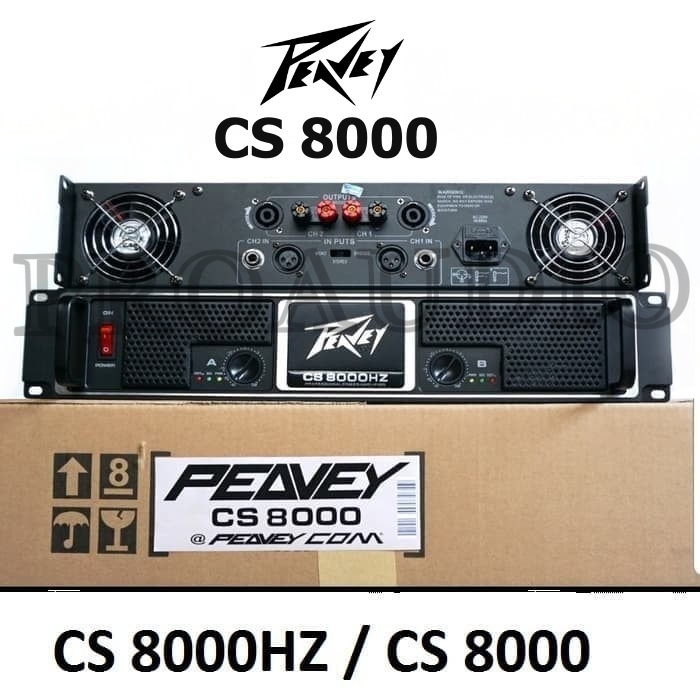 POWER AMPLIFIER PEAVEY CS 8000HZ/CS 8000 HZ/CS8000HZ MANTAP