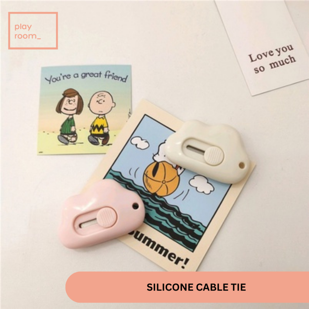 

Cutter Mini Cutter Kecil Travel Bentuk Awan Pemotong Kertas Mini Pisau Mini Cloud Cute Alat Kantor