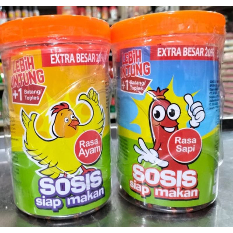 

SOSIS SO NICE PER TOPLES ISI 25 BIJI RASA SAPI RASA AYAM