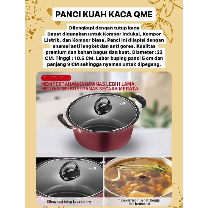 PANCI KUAH KACA QME