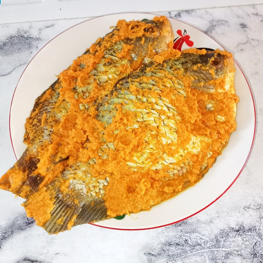 

ikan gurame marinasi bumbu kuning