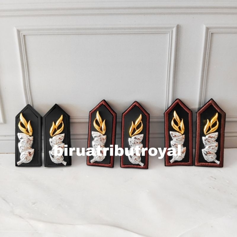 MONOGRAM POLRI FULL AKRILIK LIST HITAM / MONOGRAM POLRI / MONOGRAM POLISI