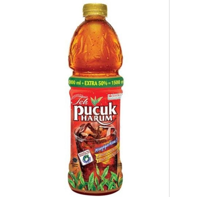 

Teh Pucuk 1.3 Liter ( kemasan paling besar )