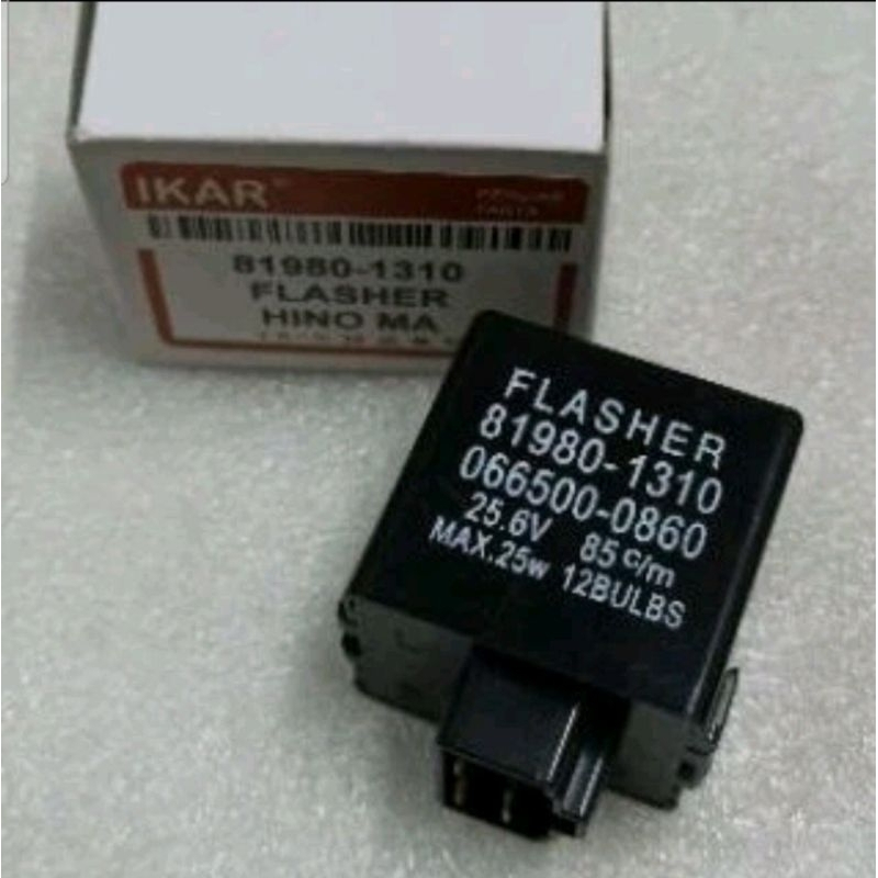 FLASHER LAMP /FLASHER HEAD LAM HINO RANGER MA 24v - 3Pin /81980-1310