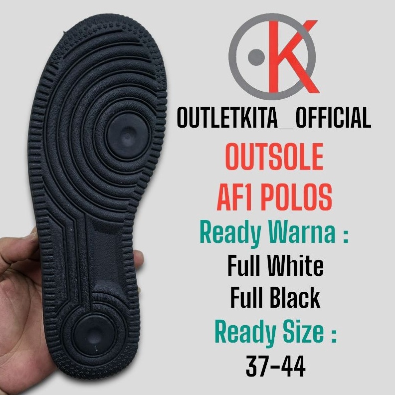 KODE Q56W Outsole Nike Air Force 1 Polos