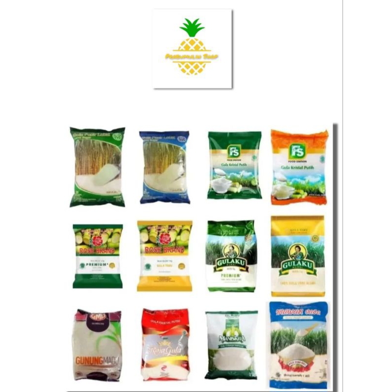 

Gula 1 kg ( Menyesuaikan Stok )