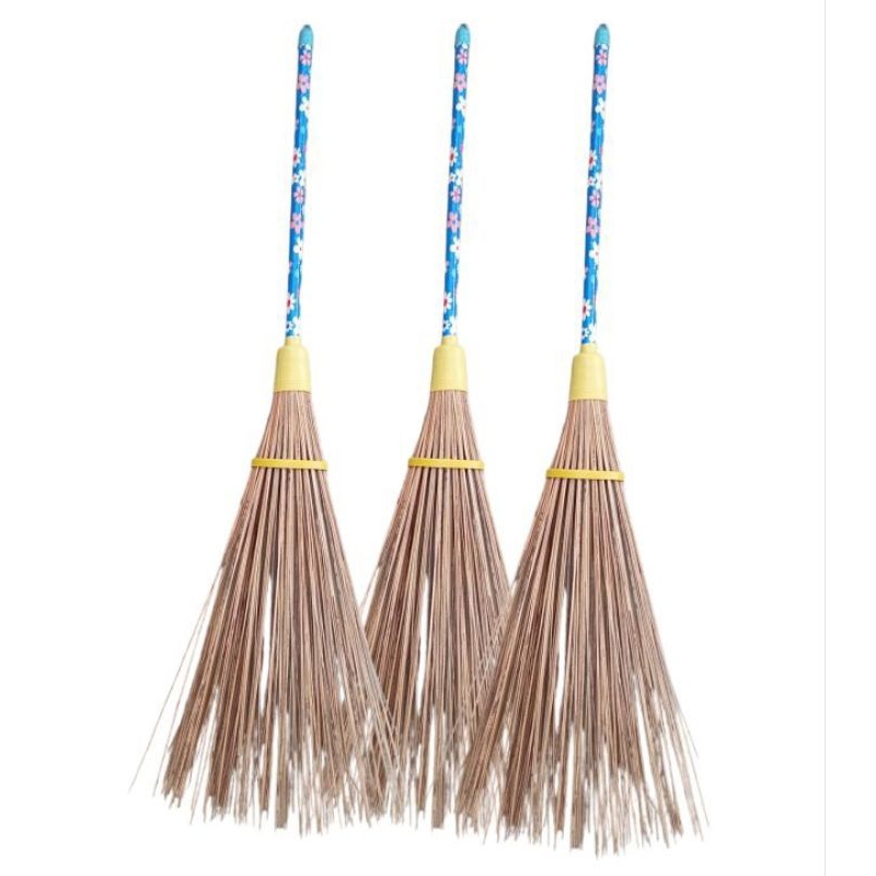 Sapu lidi lakop | sapu taman gagang panjang