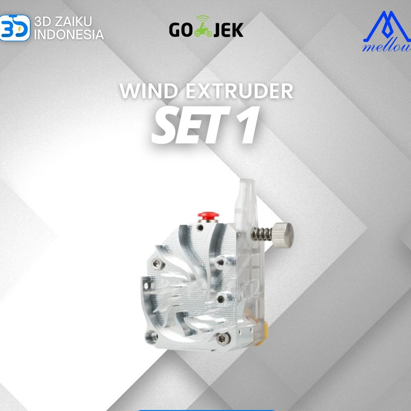 Mellow NF-BMG-WIND V6 Dual Drive BMG Extruder For Simple Installation