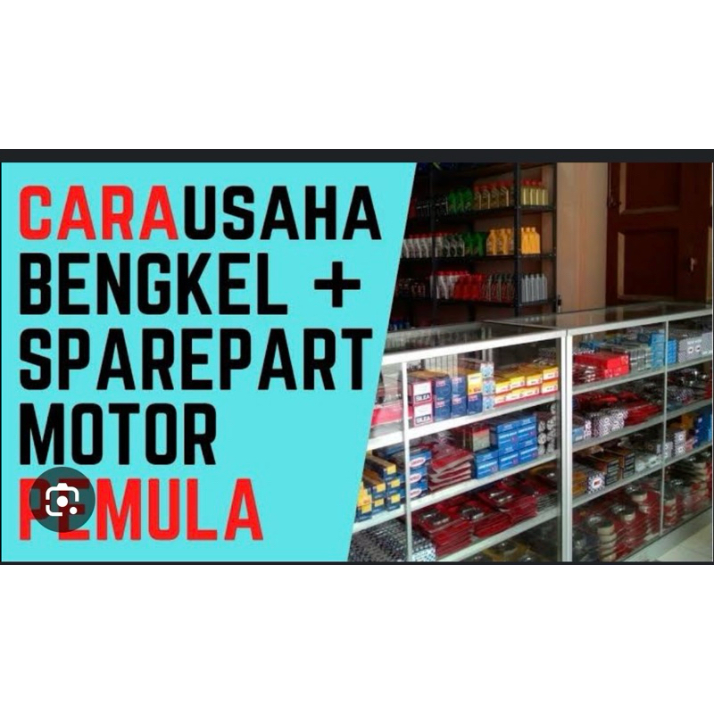 Grosir Buka Usaha Bengkel Motor Terlengkap Toko Sparepart Ban Oli Aki Termurah