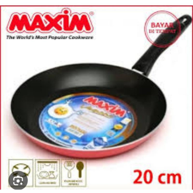 TEFLON MAXIM UKURAN 20 CM ANTI LENGKET MAXIM