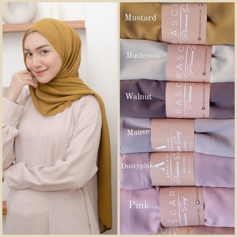 BASSIC SHAWL / PASHMINA ARASCARF/ MELODY SCARF ARASCARF