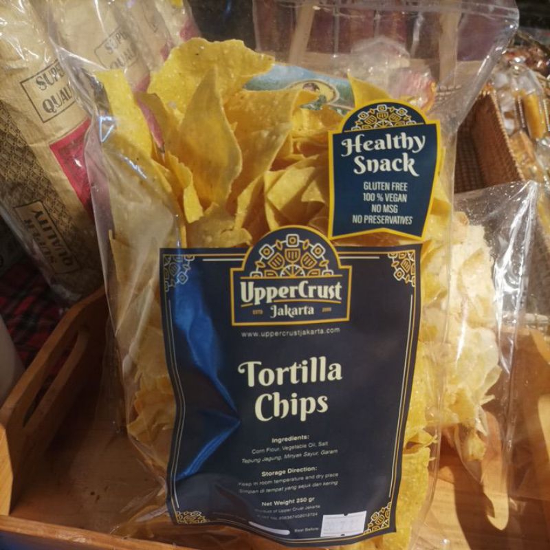 

Upper crust Tortilla Chips 250gr