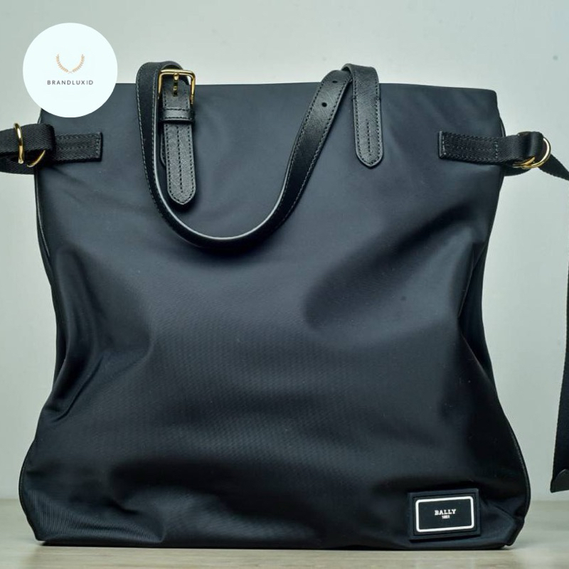 Bally Noola Black Tote Bag Nylon