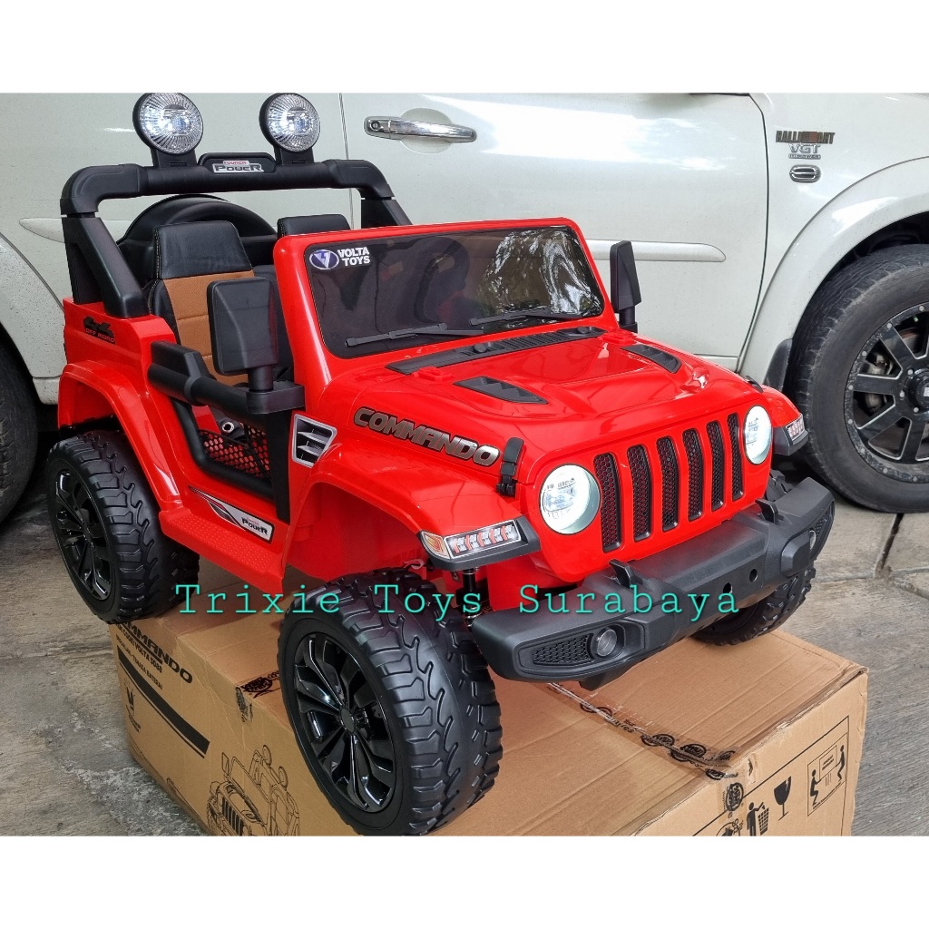 JEEP Rubicon COMMANDO SHP VOLTA 5088 Mainan Anak Mobil AKi - BAN KARET