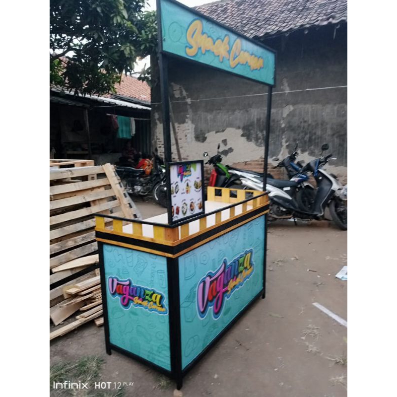 Booth portable size 120 cm x 55 cm x 80 cm