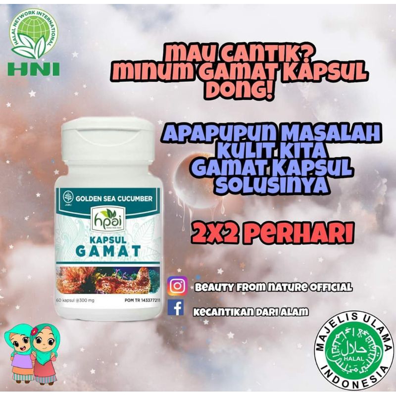 GAMAT KAPSUL - HNI HPAI