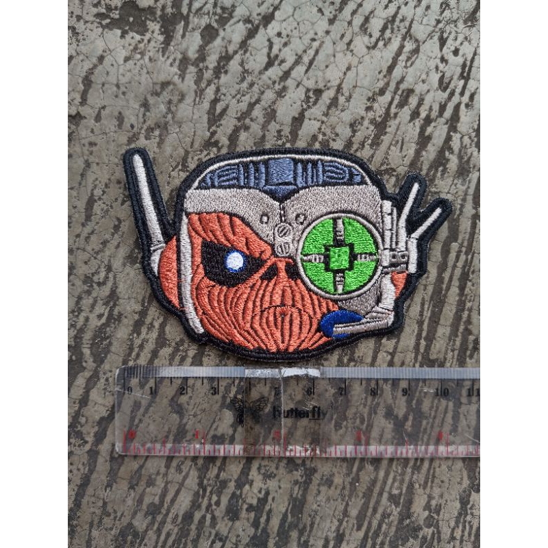 patch iron maiden somewhere pop