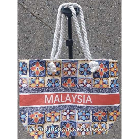 Tas Malaysia Kuala Lumpur / Tas Oleh Oleh Souvenir / Tas Totebag