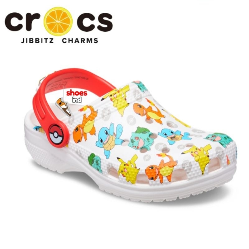 CROCS CLASSIC POKEMON CLOG KIDS / SEPATU SANDAL CROCS / CROCS ANAK / CROCS / CROCS ORIGINAL