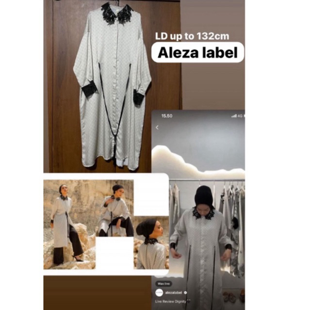tunik kaftan aleza label (allsize)