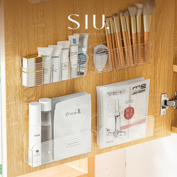 Haku Rak Gantung Make Up Kuas Kosmetik Masker Serbaguna Lipstick Plastik - Hanging Make Up Holder