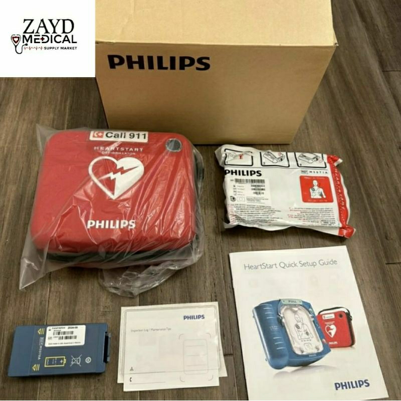 AED DEFIBRILLATOR PHILIPS HS1/ AED PHILIPS HEARTSTART HS1