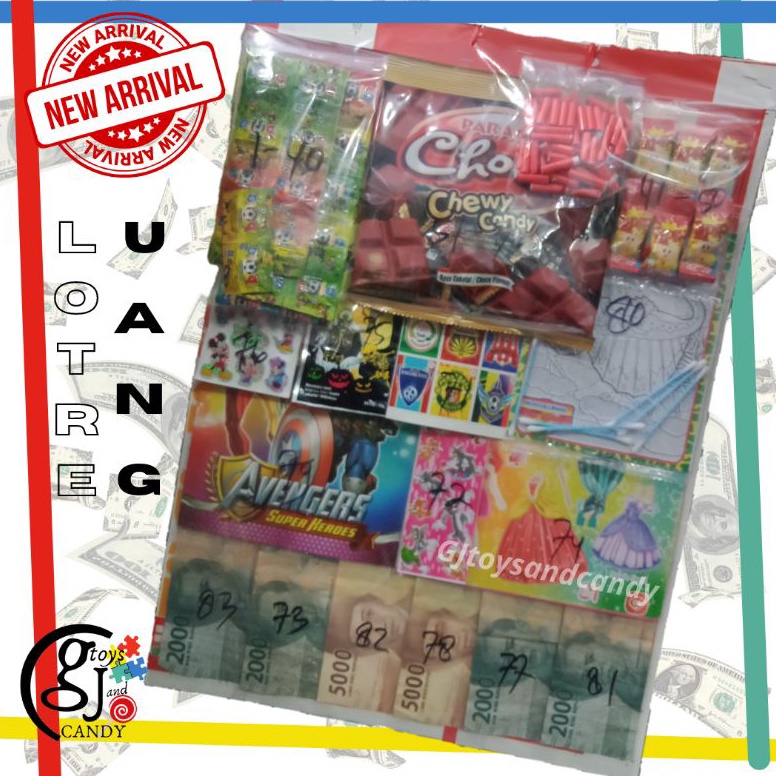 HARGA TERMURAH MAINAN CABUTAN HADIAH UTAMA CUAN 8PCS BIJI