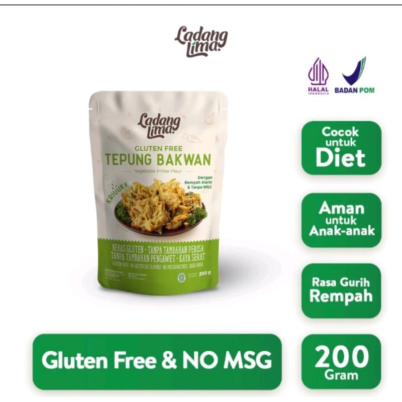

Tepung Bakwan By Ladang Lima Gluten Free
