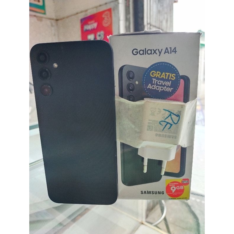 Samsung A14 ram 4 128gb black