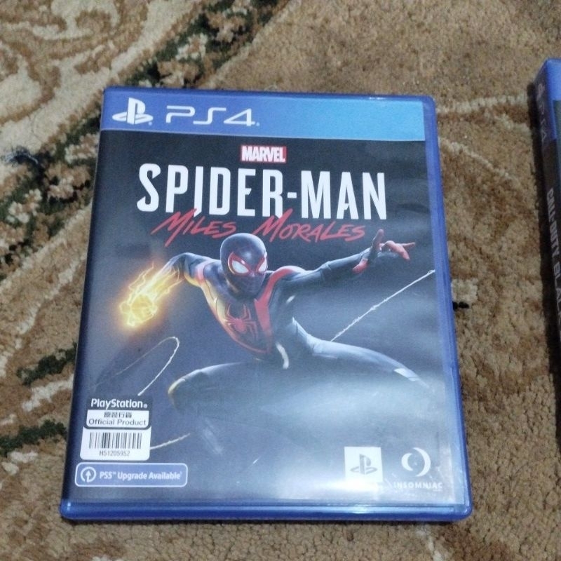 kaset Spiderman miles morales ps4 second