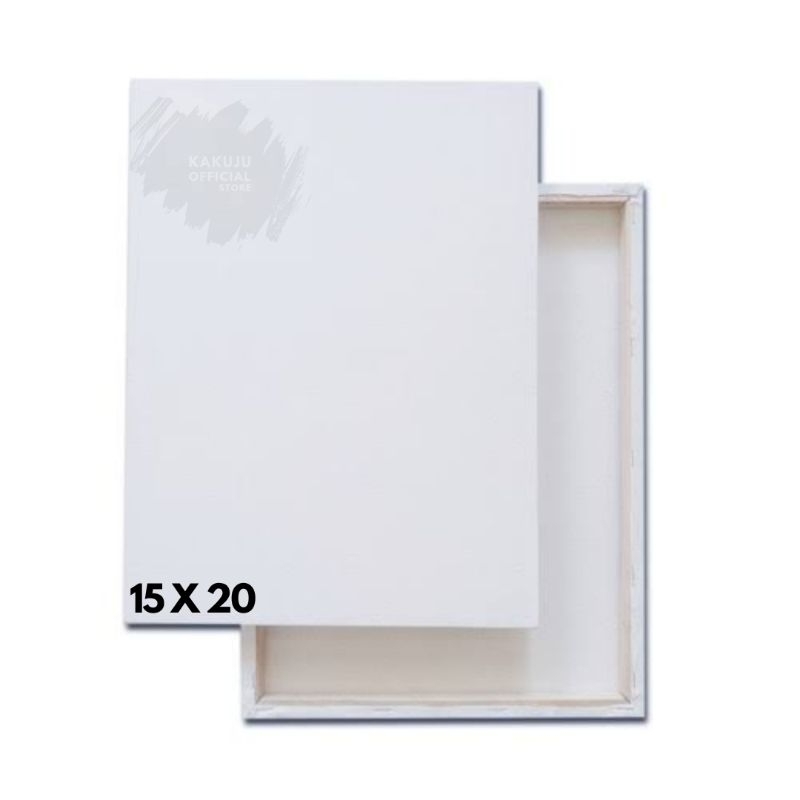 

Kanvas Lukis 15 X 20 Stretched Canvas Medium Texture - Siap Pakai