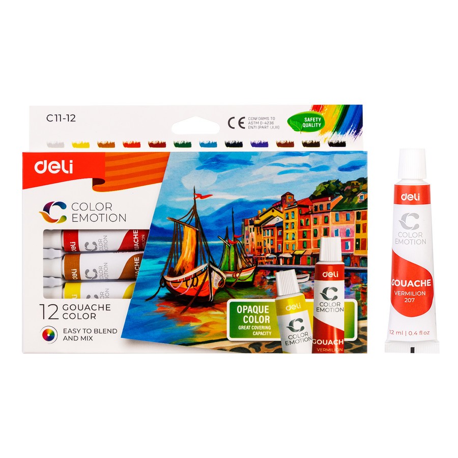

Cat Air Deli EC11-5 Warna Solid WaterColor