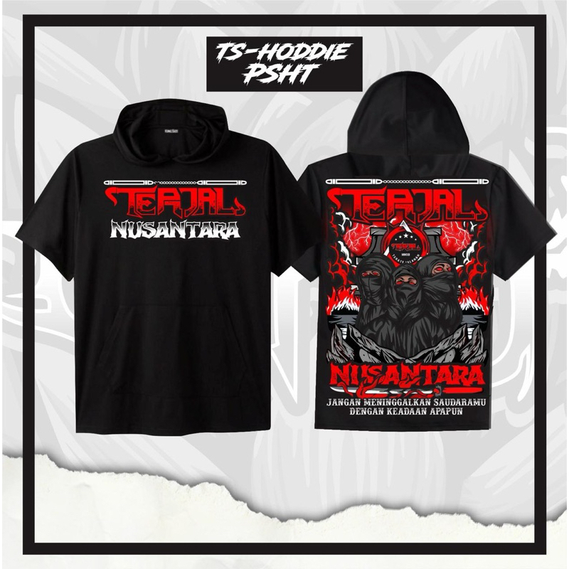 T-Shirlt Hoodie PSHT Terate Terjal Nusantara Motif Terbaru dtf sablon Go Fashion