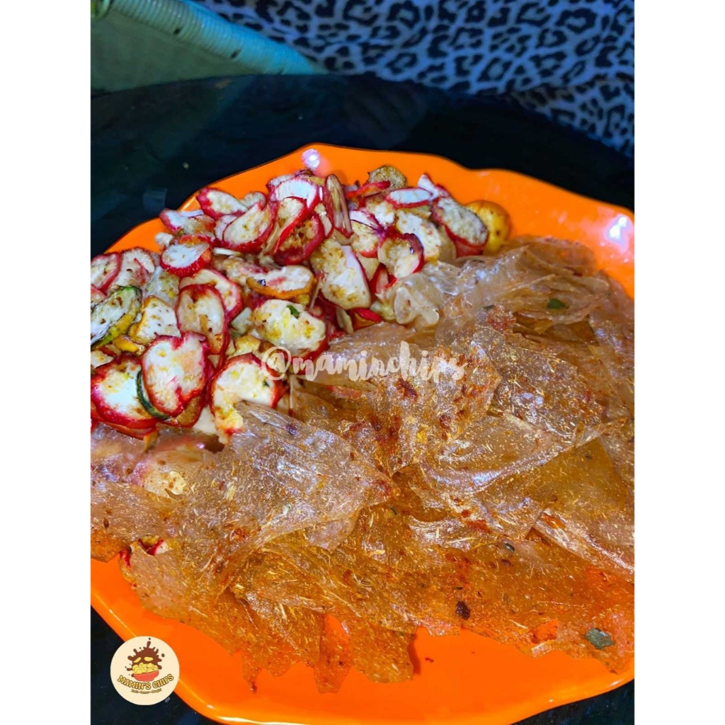 

Keripik Kaca Kripca Pedas Daun Jeruk (thinwall) by maminchips