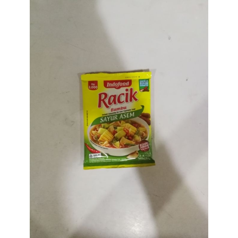 

Racik Bumbu sayur asem