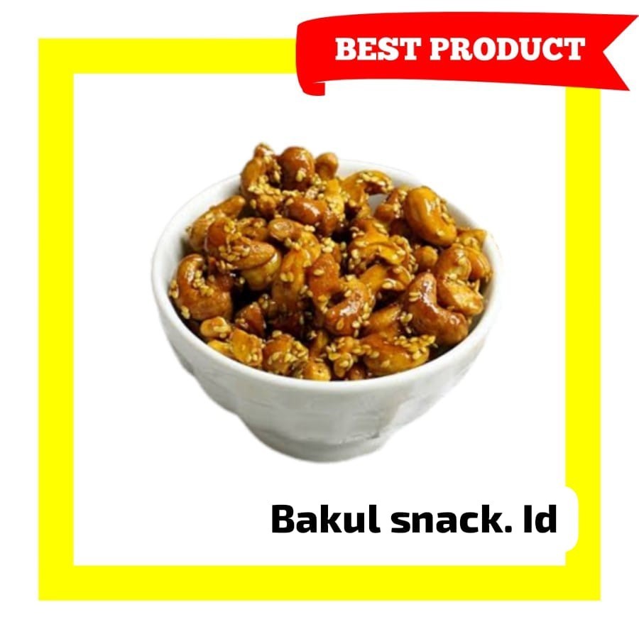 

BAKUL SNACK KACANG MEDE GORENG WIJEN GURIH ( METE WIJEN ) 200GR MURAH