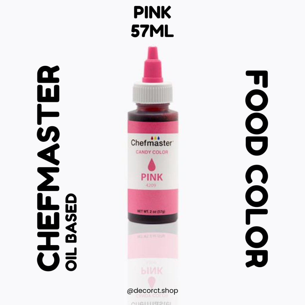 

Chefmaster Candy Color - Pink / Pewarna Makanan Kue