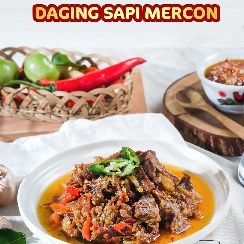 

Daging Sapi Mercon Khas Mas Yogi 200gr | Frozen Food | Makanan Siap Saji