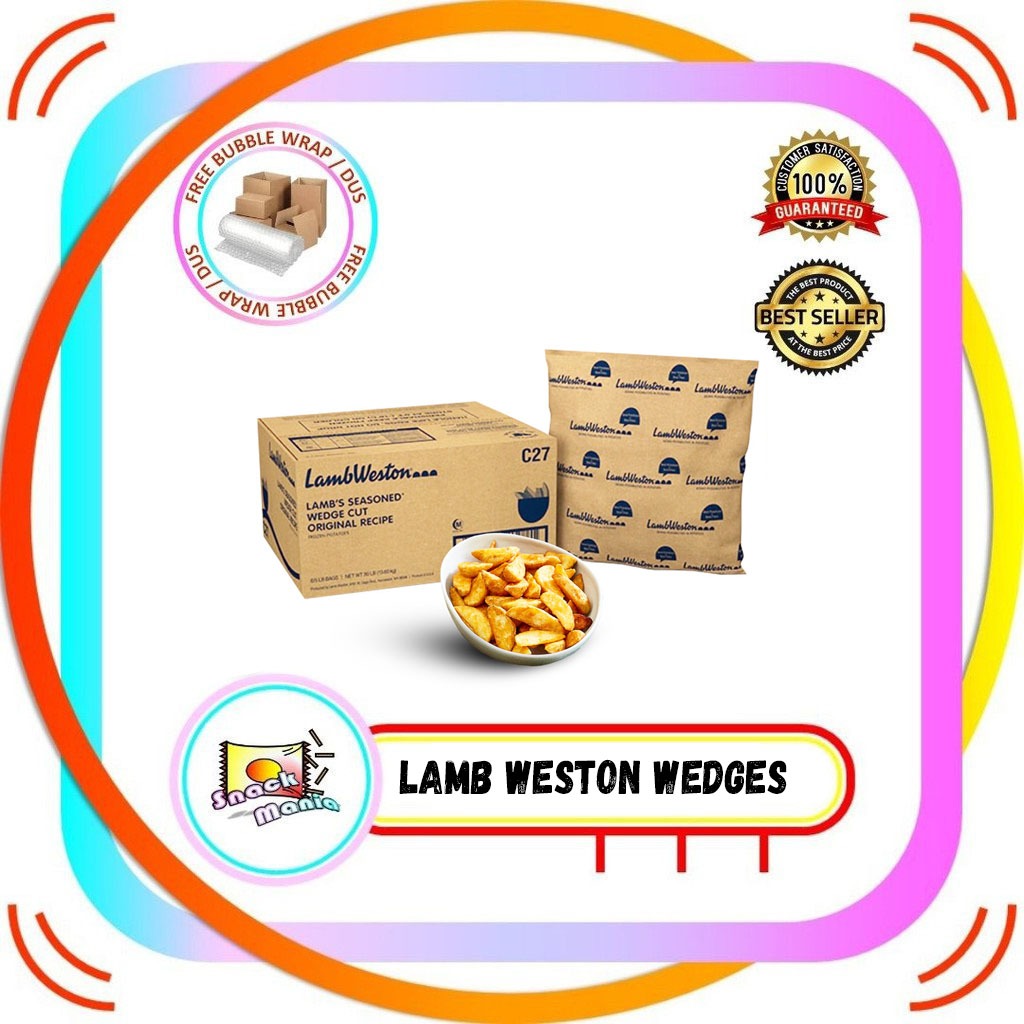 

Lamb Weston Kentang Goreng Wedges Potato French Fries ~ 2 kg