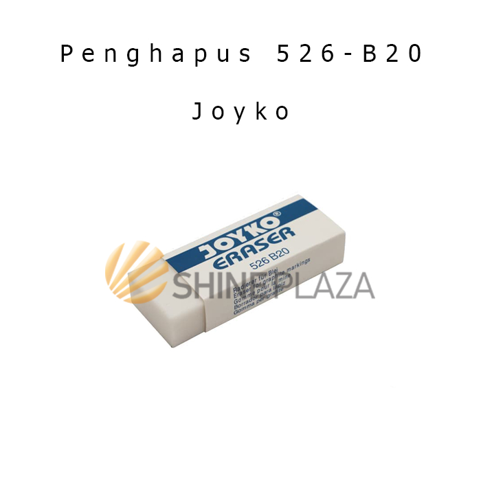 

Penghapus Pensil Putih Besar Joyko 526 B20 - Pencil Eraser Joyko