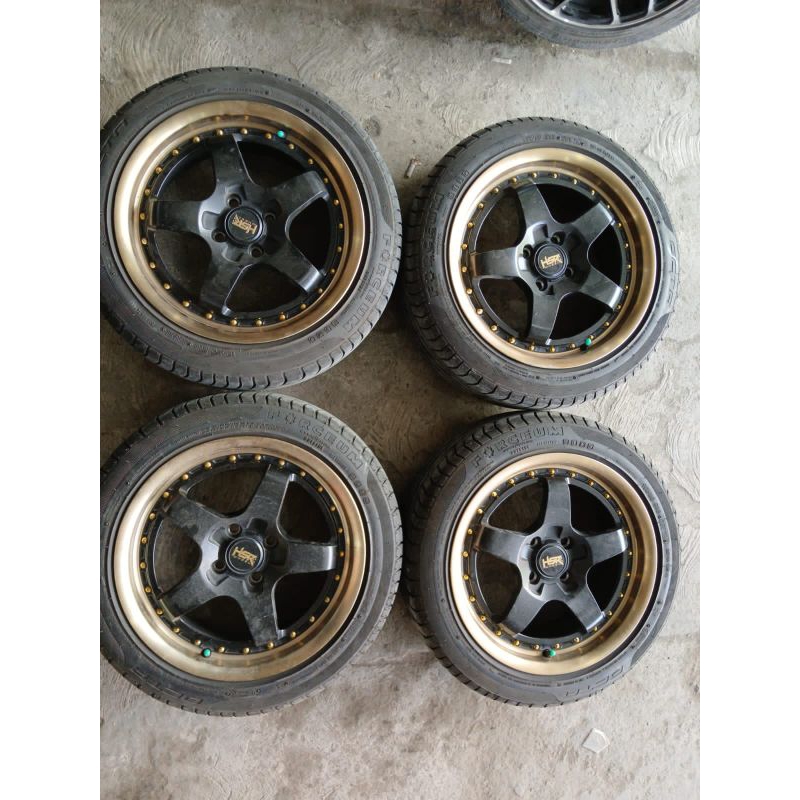 Velg Mobil Bekas Hsr Bob Ring 16 Untuk Jazz Brio Yaris Ayla Sigra Calya