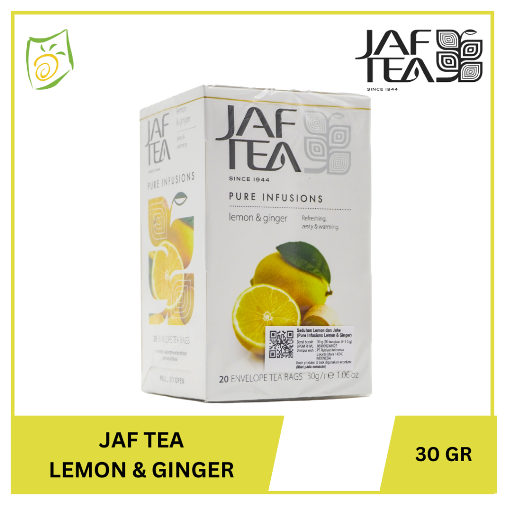 

Jaf Tea Lemon & Ginger 30 Gr