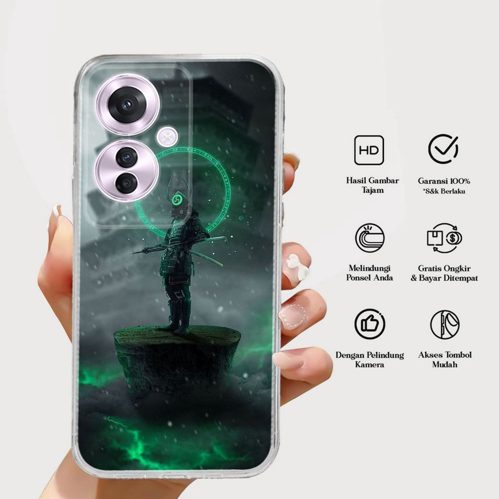 CASE OPPO RENO 11F 5G - Casing OPPO RENO 11F 5G Terbaru AERO STORE [ MOTIF 55 ] Silikon - Case Hp OP