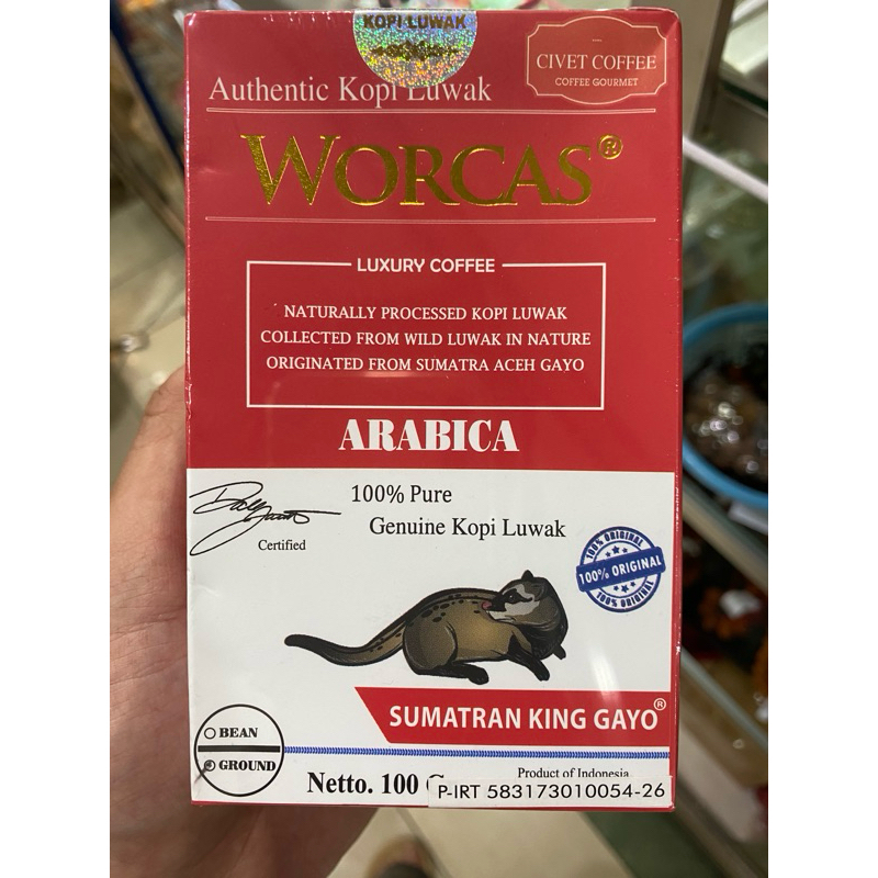 

kopi luwak worcas