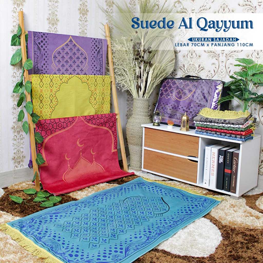 Sajadah Suede Al Qayyum 70 x 110