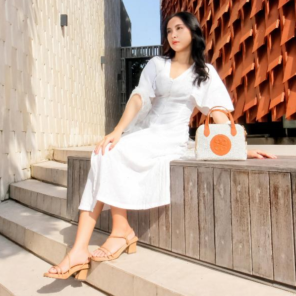 Berliano Leather | Fredina Bag | GOLD SHINY | Tas Kulit Sapi Asli | Berliano