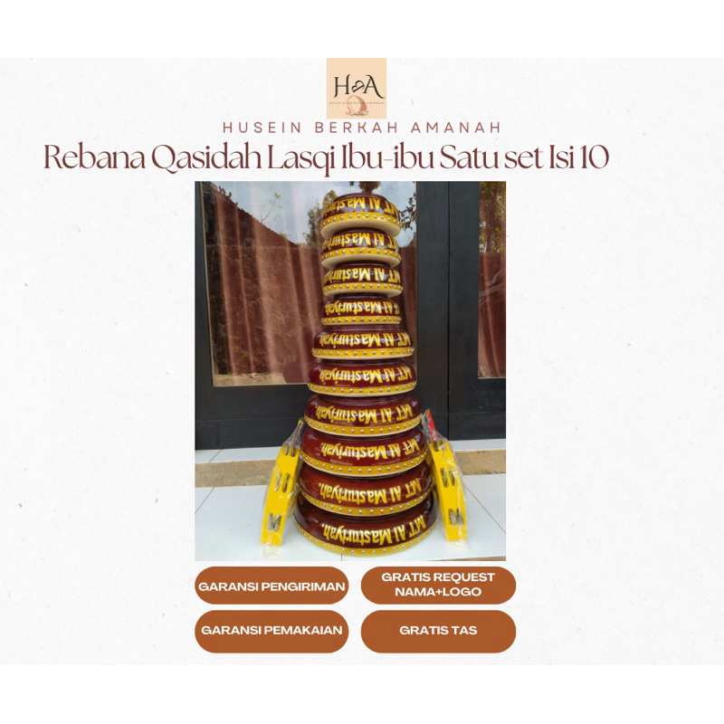 Rebana Qosidah Lasqi ibu-ibu ukir Jepara